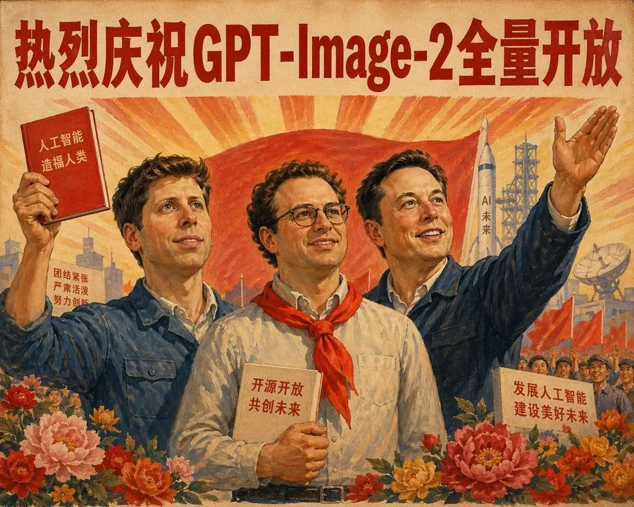 八十年风格代宣传画